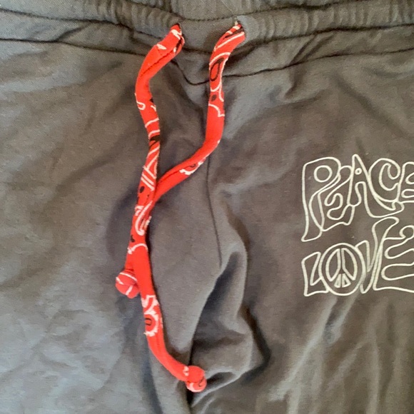 Lauren Moshi Peace Love Bandana Jogger - Picture 3 of 11